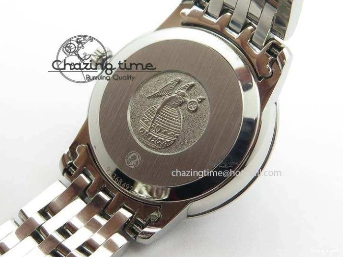 0310 De Ville 27mm Ladies MK 1:1 Best Edition White MOP Diamond Markers On SS Bracelet Ronda Quartz MoistureWicking 8190